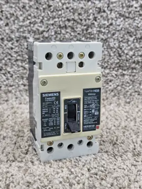 Heb3b100 Siemens 100 Amp 3 Phase Molded Case Circuit Breaker - Tested