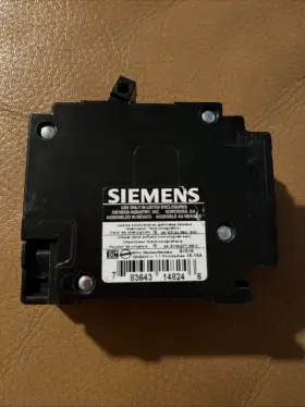 Q1515 Siemens Industry Inc Single-pole Interchangeable Circuit Breaker 15a 120/240v