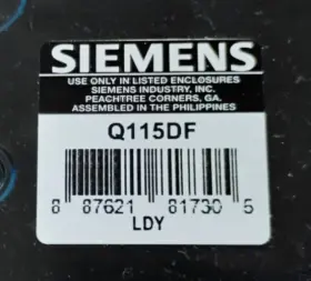 Q115df Siemens Circuit Breaker Gfci Afci 15 120 Vac Amp 1-pole New In Box #2