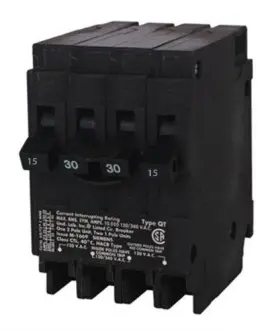 Q21530ct Siemens 2 Single 15a One 2p 30 Amp Quad Circuit Breaker