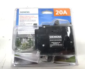 Q220afcnp Siemens 20 Amp 2 Pole Combination Type Afci Plug On Neutral Circuit Breaker