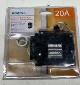 Q220afcp Siemens Type Qaf 20 Amp Double-pole Combination Afci Circuit Breaker