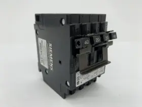 Q24020ct2 Siemens One 2p 40a 20a Quad Circuit Breaker