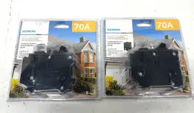 Q270p Siemens Lot Of 2 70 Amp 2-pole Type Qp Circuit Breaker