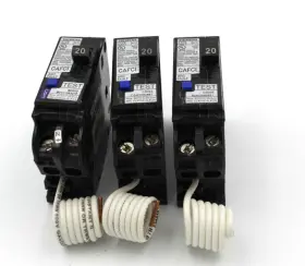 Jb10 Siemens Qaf2 3 - Type 20a 120v 1 Pole Combination Afci Circuit Breaker #jb10