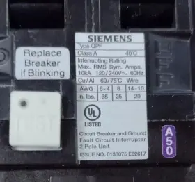 Qf230a Siemens Gfci Circuit Breaker 30 Amp 120/240 Vac 2-pole New In Box #2