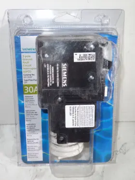 Qf230ap Siemens 30 Amp Double 2 Pole Type Qpf2 Gfci Circuit Breaker Ground Fault