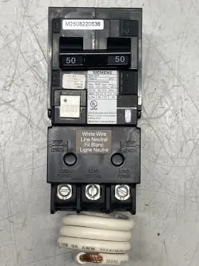 Siemens Qf250a 50a Gfci Type Q 2-pole 120/240v Circuit Breaker