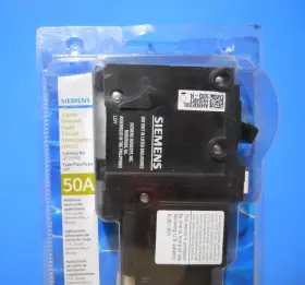 Qf250ap Siemens 50 Amp Double 2 Pole Type Qpf Gfci Circuit Breaker Ground Fault #2