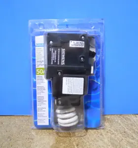 Qf250ap Siemens 50 Amp Double 2 Pole Type Qpf Gfci Circuit Breaker Ground Fault