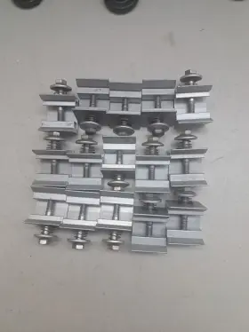 242-01230 Snapnrack Ultra Rail Mounting Clamp Aluminum Lot Of 15