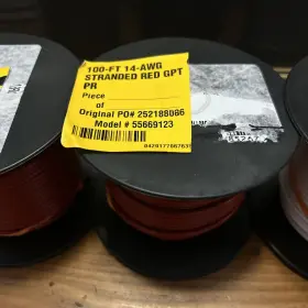 55669023 Southwire Company Llc 55669123 2 Coleman Cable 1 Awg Pvc Copper Primary Wire 100 Ft. 300ft #3