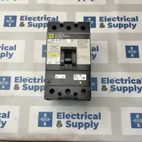 0w6129a Square D Circuit Breaker 250 Amp 500 Volt 3 Pole Aux And Shunt. Pullout