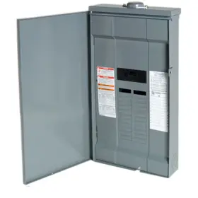 40271-887-03 Square D Qo 100 Amp 24-space And Circuit Outdoor Main Breaker Plug-on Neutral Load