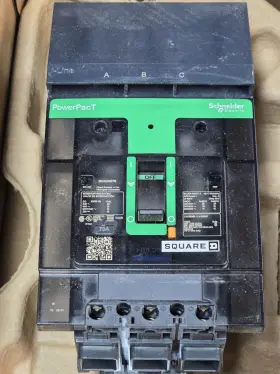 Bda36070 Square D Powerpact I-line Circuit Breaker 3p/480v/70a New Make Offer