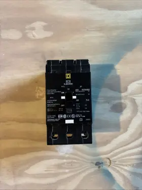 Edb34060 Square D Edb 3 Pole 60 Amp 480volt Breaker