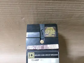 Fa26015ac Square D Fa26015 Fa 2 Pole 15 Amp 600v Circuit Breaker Relabeled Flawed #42 #3