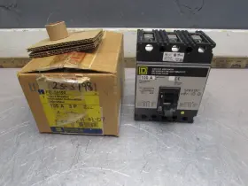 Fcl34100 Square D New Circuit Breaker 3p/ 480v/ 100a/ 65ka 480v Make Offer
