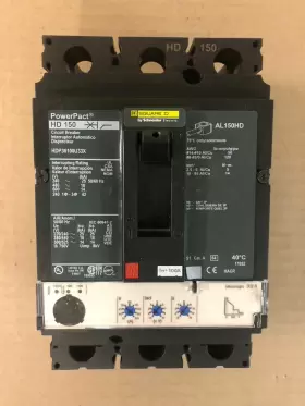 Hdp36100u33x Square D New Hdp 3 Pole 100 Amp 600v Powerpact Circuit Breaker Nto