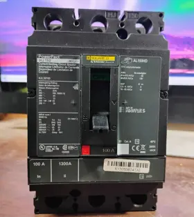 Hjl36100 Square D Hkl36100 Powerpact Circuit Breaker 100 Amp 600 Volt 3-pole New No Box #2