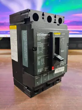Hjl36100 Square D Hkl36100 Powerpact Circuit Breaker 100 Amp 600 Volt 3-pole New No Box