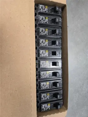 Hom120cp Square D Circuit Breaker 20 A Box Of 10 Homeline New