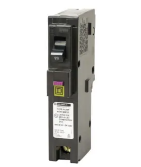 Hom120pdfc Square D Hom120pdf Plug-on Neutral 20a 1p Dual Function Circuit Breaker