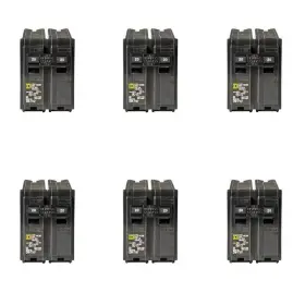 Hom220cp6 Square D Circuit Breaker 20 Amp. Standard Trip Thermal Magnetic Homeline 6-pack #2