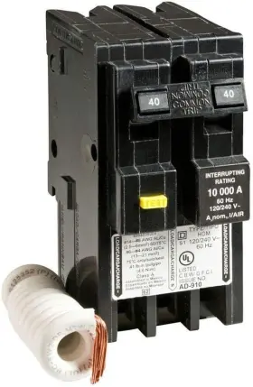 Hom240gfci Square D Schneider Electric Hom240gfi 120/240-volt 40-amp
