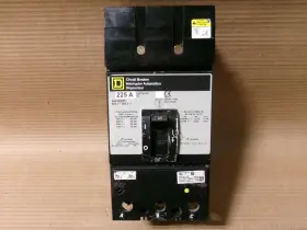 Ka36225 Square D Ka 3 Pole 225 Amp 600v Circuit Breaker Flawed