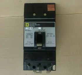 Kh36150 Square D Kh 150 Amp 3 Pole 600v Circuit Breaker Relabeled Gray
