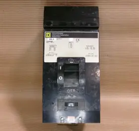 La36400 Square D La 400 Amp 3 Pole Circuit Breaker Relabeled Gray Flawed