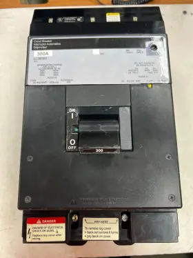 Lc36300 Square D 300 Amp I-line Circuit Breaker 600 Vac 3 Pole