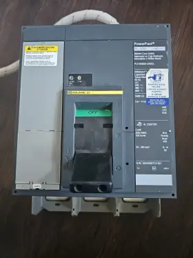 Plf34000s12abul Square D Powerpact Pl1200 Circuit Breaker 3 Pole 1200a