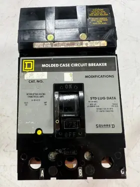 Q232175 Square D 175 Amp I-line Circuit Breaker 240 Vac 3 Pole
