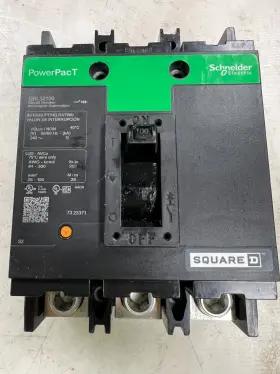 Qbl32100 Square D 100 Amp Powerpact Circuit Breaker 3 Pole 240 Vac