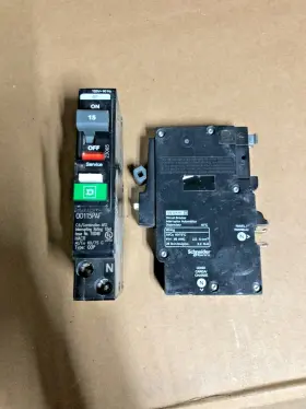 Qo115paf Square D Qo 1 Pole 15 Amp 120v Combo Afci Arc Fault Circuit Breaker
