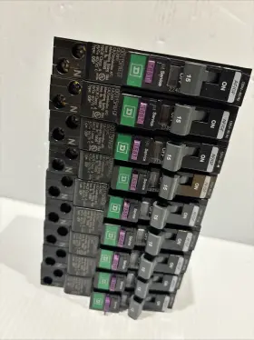 Qo115pafgf Square D Plug On Neutral Dual Function Combo 1 Pole 15 Amp Breaker #2