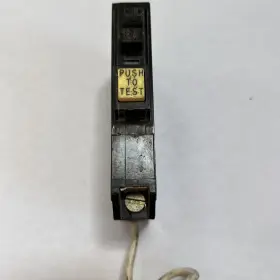 Qo120gfci Square D 20 Amp 120 Volt Single Pole Type Circuit Breaker Tested