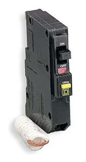 Qo125gfi Square D Plug In Circuit Breaker Qo Number Of Poles 1 25 Amps 120vac -