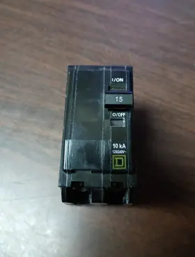 Qo215 Square D Circuit Breaker 15 Amp 120/240vac 2-pole New No Box