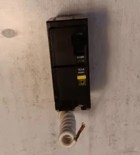 Qo220gfi Square D 2 Pole 20 Amp 240v Ac Plug In Gfci Gfi Circuit Breaker