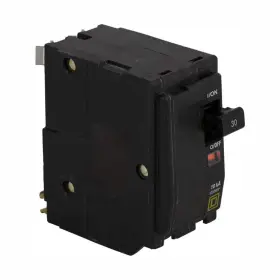 Qo230cp3 Square D Circuit Breaker Standard Trip Thermal Magnetic 120/240v Quad Pole 3-pack
