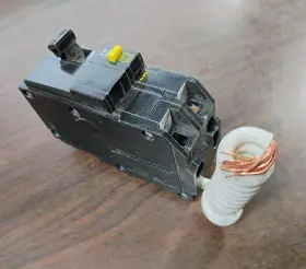 Qo250epd Square D Circuit Breaker 50 Amp 120 Vac 2-pole Gfci New No Box