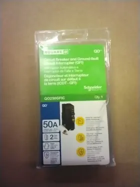 Qo250gfic Square D 50amp Circuit Breaker