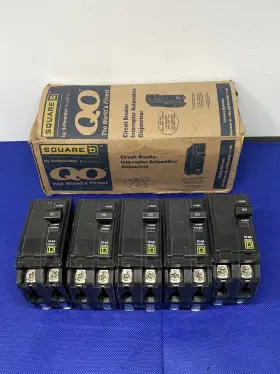 Qo260cp Square D Qo 60 Amp 2-pole Circuit Breaker - Pack Of 5
