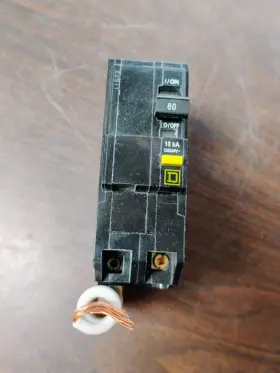 Qo260epd Square D Circuit Breaker 60 Amp 120 Vac 2-pole Gfci New In Box