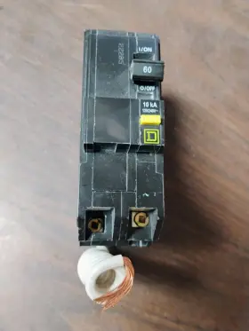 Qo260gfci Square D Circuit Breaker Gfci 60 Amp 120/240vac 2-pole New No Box