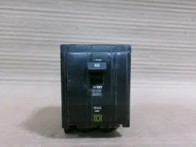 Qo360 Square D Qo 3 Pole 60 Amp 240v Yellow Push In Circuit Breaker Flaw #28