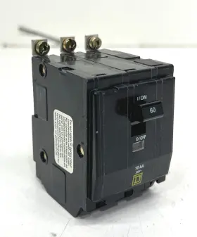 Square D Qob360 Qo 60 Amp 3-pole Bolt-on Circuit Breaker